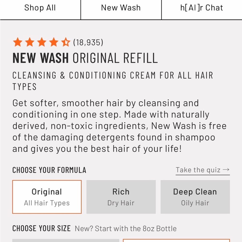 Hairstory New Wash- Original - Picture 10 of 11